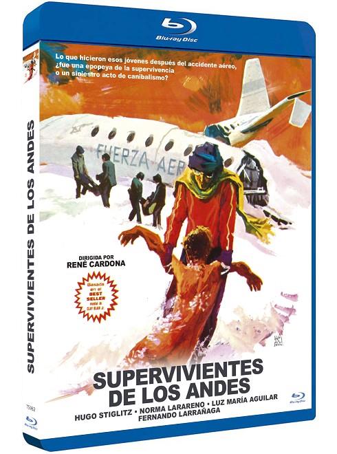 Supervivientes De Los Andes - Blu-Ray | 8435479609829 | René Cardona