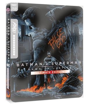 Batman Vs Superman El Amanecer De La Justicia (Ed. Steelbook + Blu-Ray) - 4K UHD | 8414533139595 | Zack Snyder