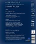 Arvo Pärt: Adam's Passion - Blu-Ray | 4260234831030