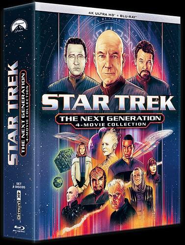 Star Trek VII - X Pack The Next Generation 4-Movie Collection (+ Blu-ray) - 4K UHD | 8421394101210 | David Carson, Jonathan Frakes, Stuart Baird