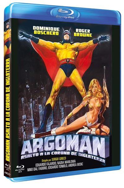 Argoman: Asalto a la corona de Inglaterra - Blu-Ray R (Bd-R) | 7427254477977 | Sergio Grieco