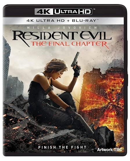 Resident Evil 6: El Capitulo Final (4K+ Bluray) - 4K UHD | 5050630832927 | Paul W.S. Anderson