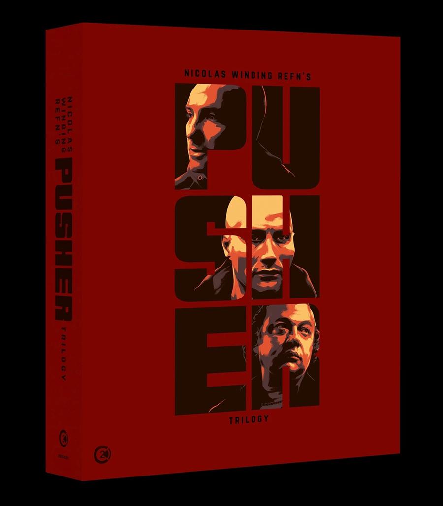 The Pusher Trilogy (Restored Limited Edition) (Bluray Box Set with Book) (VOSI) - Blu-Ray | 5028836042617 | Nicolas Winding Refn