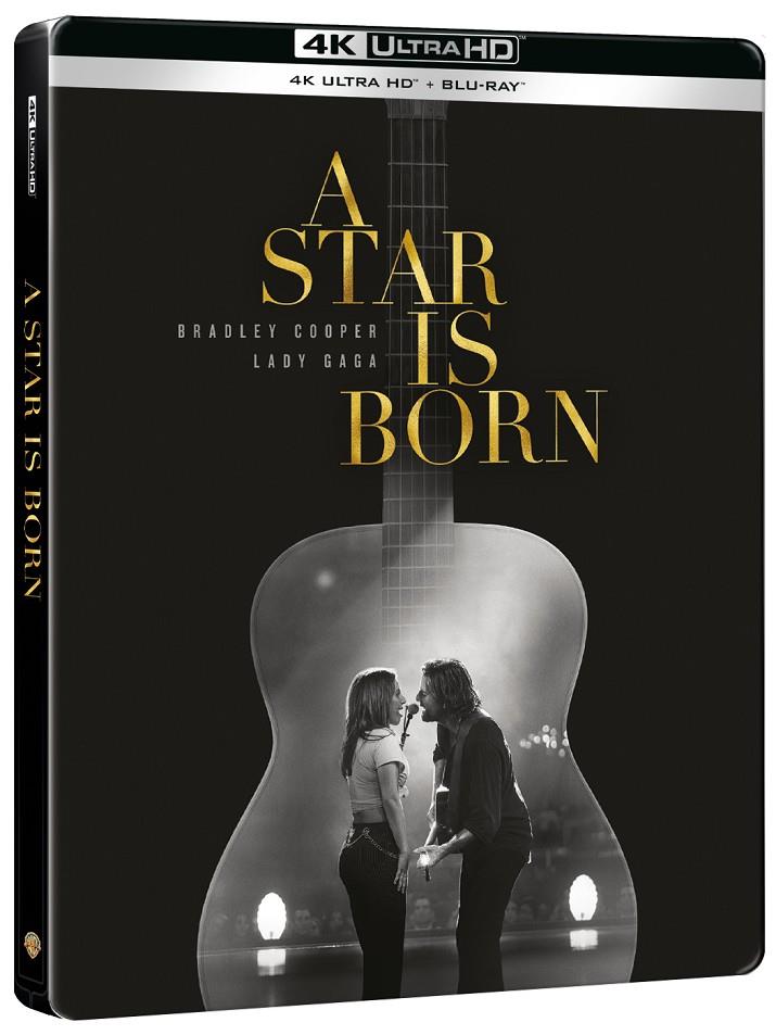 Ha Nacido Una Estrella (2018) (+ Blu-Ray) Ed. Steelbook - 4K UHD | 8414533149310 | Bradley Cooper