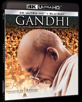 Gandhi (+ Blu-Ray) - 4K UHD | 8414533128063 | Richard Attenborough