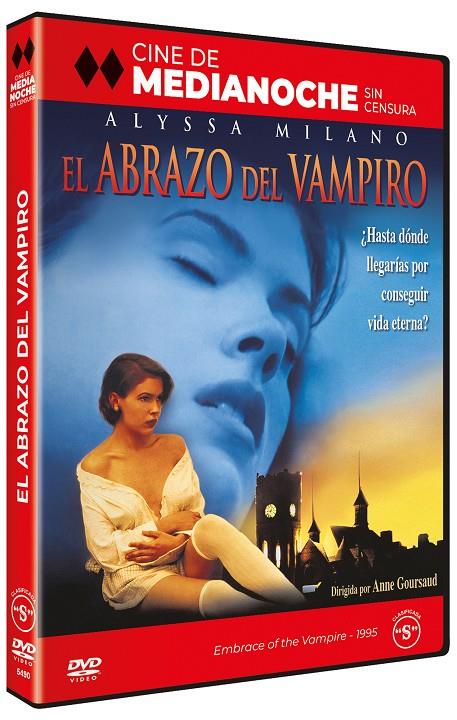 El abrazo del vampiro (Embrace of the vampire) -Cine de medianoche- - DVD | 8436558203907 | Anne Goursaud