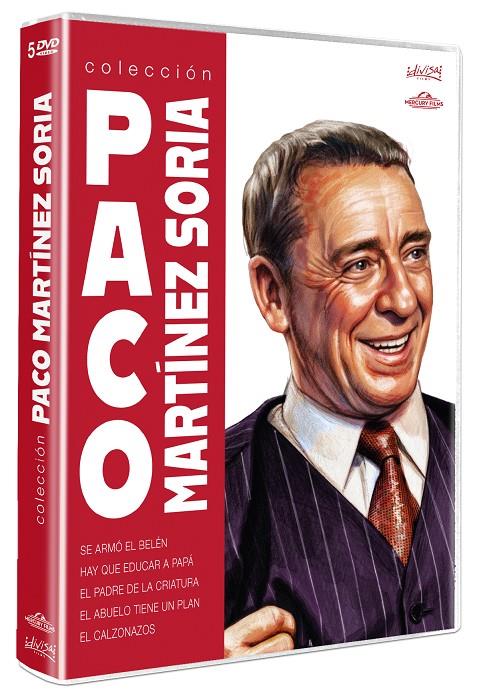 Paco Martínez Soria (Pack II): ¡Se Armó el Belen!+Hay que Educar a Papa+El Padre de la Criatura+El Abuelo Tiene un Plan+El Calzonazos - DVD | 8421394558953 | José Luis Saez de Heredia, Pedro Lazaga, Mariano Ozores