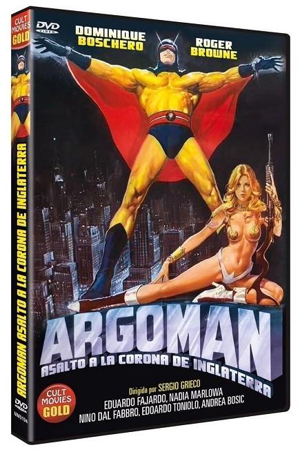 Argoman: Asalto a la corona de Inglaterra - DVD | 8436022232228 | Sergio Grieco