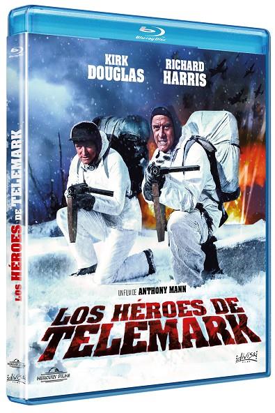 Los Héroes de Telemark (The Heroes of Telemark) - Blu-Ray | 8421394419711 | Anthony Mann