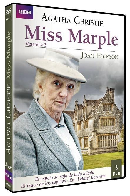 Miss Marple Vol. 3 (3 DVD'S El espejo se rajo de lado a lado / El truco de los espejos / En el Hotel Bertram) - DVD | 8436022326200
