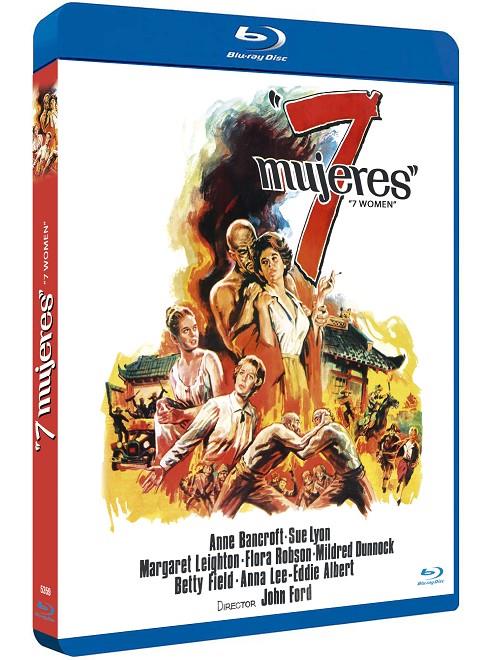 7 Mujeres (7 Women) - Blu-Ray | 8436558202597 | John Ford