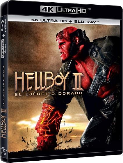 Hellboy 2 El Ejército Dorado (+ Blu-Ray) - 4K UHD | 8414533122122 | Guillermo del Toro