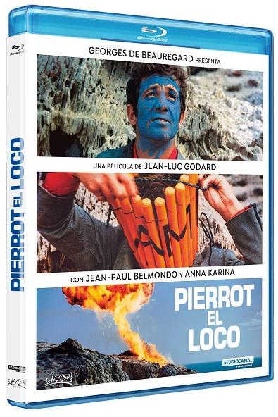 Pierrot El Loco (Pierrot le fou) - Blu-Ray | 8421394419872 | Jean-Luc Godard