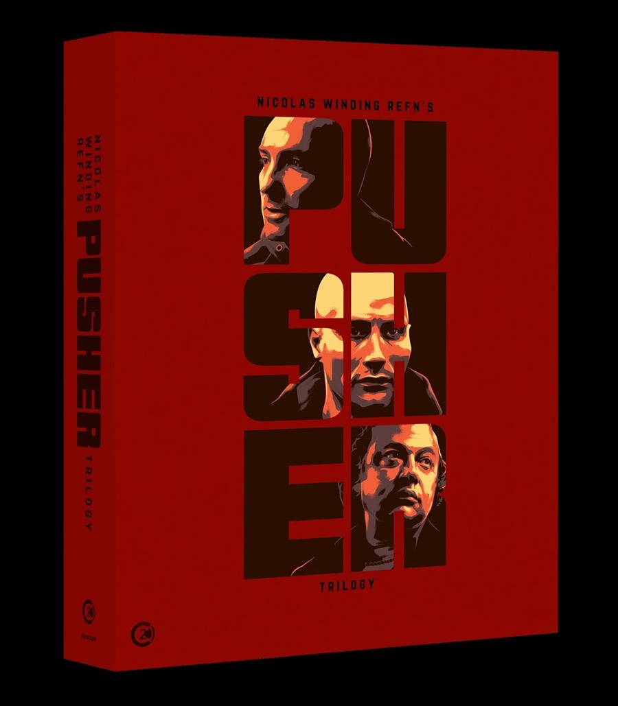 The Pusher Trilogy (Restored Limited Edition) (Bluray + 4K Box Set with Book) (VOSI) - 4K UHD | 5028836042600 | Nicolas Winding Refn