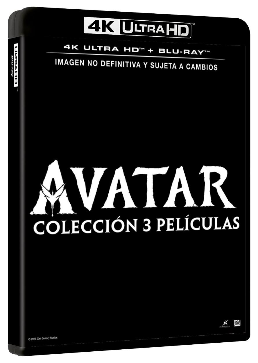 Avatar + Avatar: El Sentido del Agua + Avatar: Fuego y Ceniza (+ 3 Blu-Ray) - 4K UHD | 8421394803671 | James Cameron