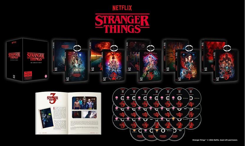 Stranger Things Seasons 1 to 5 Complete Collection (VOSI) - 4K UHD | 5027035029955