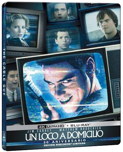 Un loco a domicilio (The Cable Guy) Ed. Steelbook - 4K + Blu-Ray | 8414533150194 | Ben Stiller