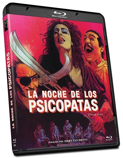 La noche de los psicópatas (Psycho Girls) - Blu-Ray | 8436558201965 | Jerry Ciccoritti