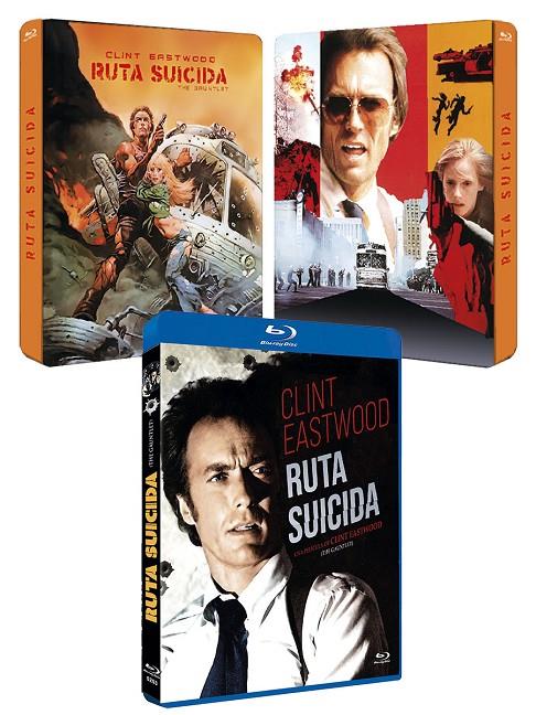 Ruta Suicida (The Gauntlet) Steelbook - Blu-Ray | 8436558201545 | Clint Eastwood