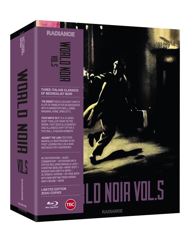 World Noir: Vol. 5 (VOSI) - Blu-Ray | 5060974684298 | Alberto Lattuada, Flavio Calzavara, Pietro Germi