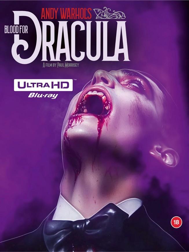 Sangre para Drácula (Blood For Dracula (1974) (Limited Edition 4K) (VO Inglés) - 4K UHD | 5060425354732 | Paul Morrissey