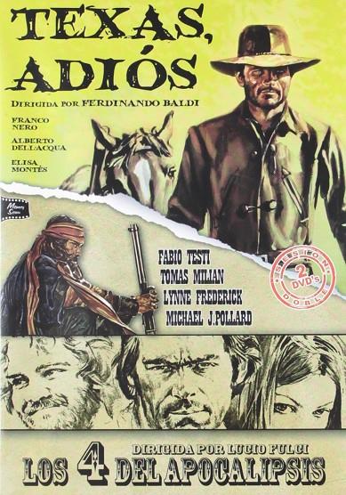 Los 4 Del Apocalipsis / Texas, adios - DVD | 8436541000346 | LUCIO FULCI / FERDINANDO BALDI