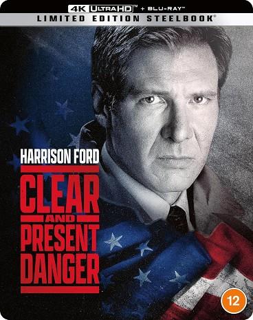 Juego De Patriotas (Clear And Present Danger Limited Edition Steelbook) - 4K + Blu-Ray | 5056453209151 | Phillip Noyce