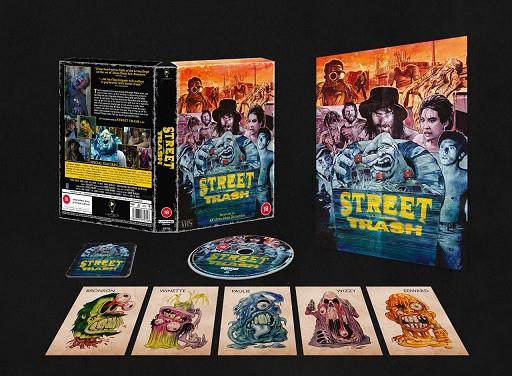 Street Trash (1987) (Limited Collectors Edition VHS Box 4K) (VOSI) - 4K UHD | 5060674870748 | J. Michael Muro