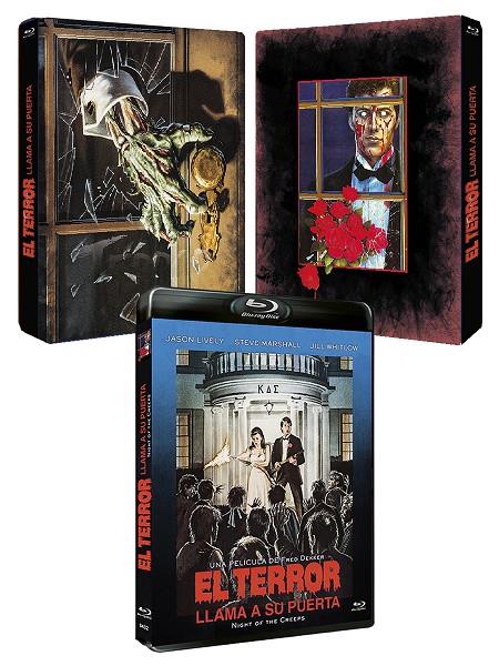 El terror llama a su puerta (Night of the Creeps) -Nuevo master 4K- Steelbook - Blu-Ray | 8436558203723 | Fred Dekker
