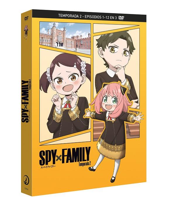 Spy Family Temporada 2 episodios 1 a 12. DVD - DVD | 8424365729147 | Kazuhiro Furuhashi, Takahiro Harada