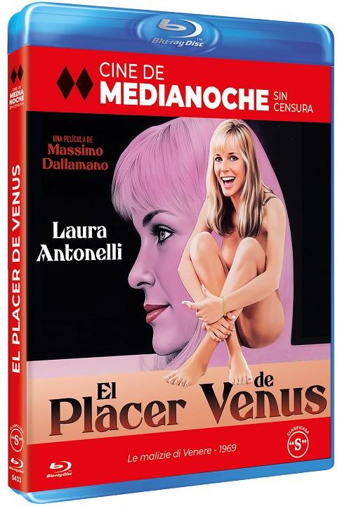 El Placer de Venus (Le malizie di Venere) -Cine de medianoche- - Blu-Ray | 8436558203334 | Massimo Dallamano