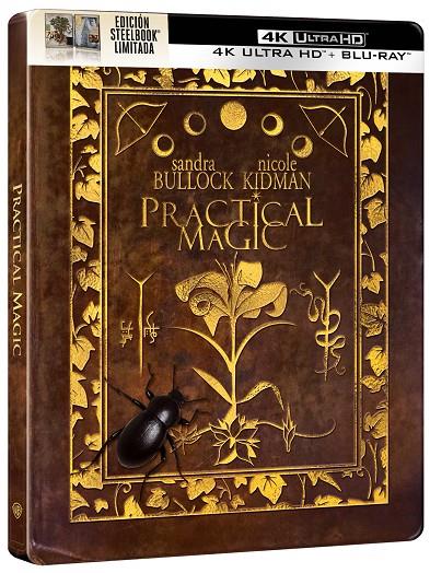 Prácticamente Magia (Practical Magic) Ed. Steelbook - 4K + Blu-Ray | 8414533150873 | Griffin Dunne