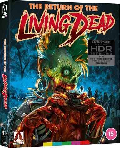 El regreso de los muertos vivientes (The Return of the Living Dead) ( Limited Edition 4K + Blu-Ray)(VOSI) - 4K UHD | 5027035029047 | Dan O'Bannon