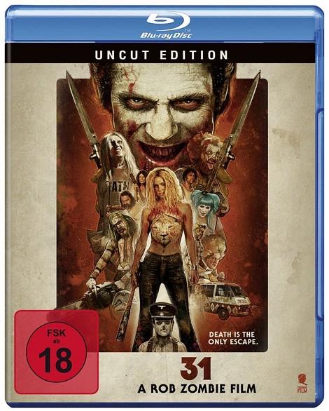 31 (VO Inglés) - Blu-Ray | 4041658190299 | Rob Zombie