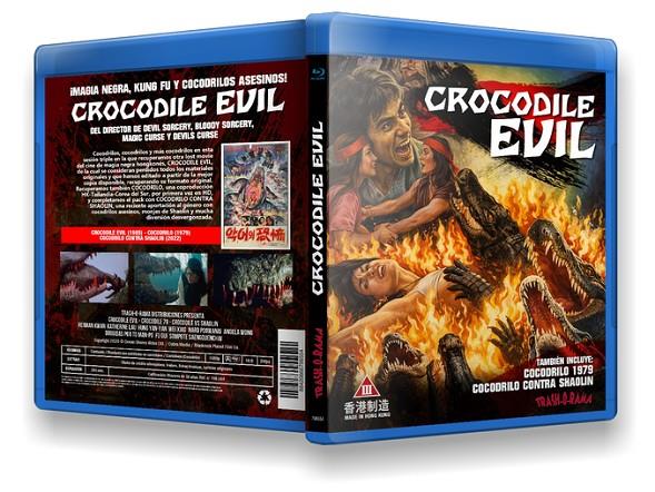 Crocodile evil + Cocodrilo contra shaolin + Cocodrilo 79 - Blu-Ray R (Bd-R) | 88420666798554 | To Man-Po, Fu Gui, Sompote Saengduenchai