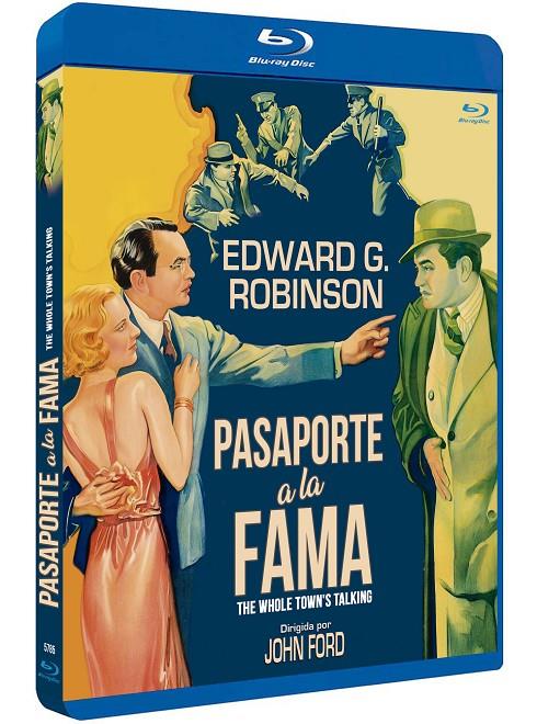 Pasaporte a la Fama (The Whole Town's Talking) - Blu-Ray | 8436558206854 | John Ford