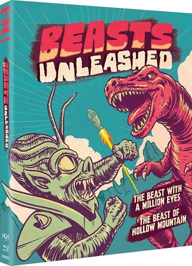 Beasts Unleashed - The beast With A Million Eyes / The Beast Of Hollow Mountain Limited Edition (VOSI) - Blu-Ray | 5060000706338 | David Kramarsky, Edward Nassour