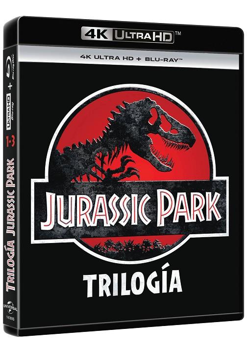Trilogía Jurassic Park  (+ Blu-Ray) - 4K UHD | 8414533147897 | Steven Spielberg, Joe Johnston
