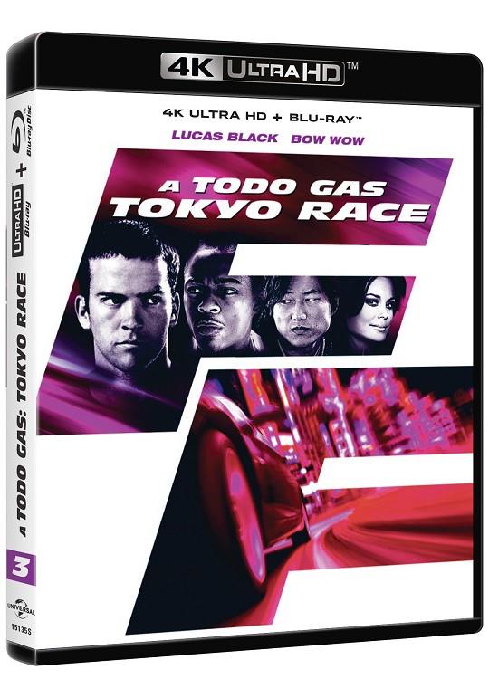 A Todo Gas 3 Tokyo Race (The Fast and the Furious: Tokyo Drift) - 4K + Blu-Ray | 8414533151351 | Justin Lin