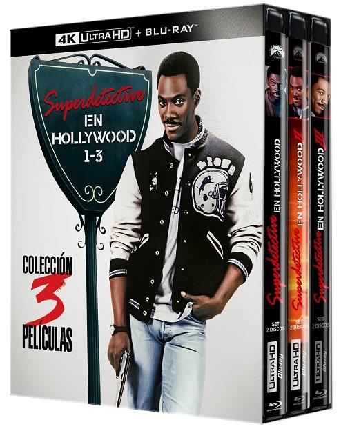 Superdetective En Hollywood 1-3 (+ Blu-Ray) - 4K UHD | 8421394102217 | Martin Brest, Tony Scott, John Landis