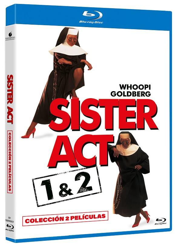 Sister Act 1 + 2 - Blu-Ray | 8421394902183 | Emile Ardolino, Bill Duke