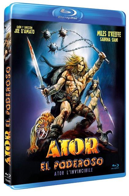 Ator El Poderoso - Blu-Ray | 8435479604800 | Joe d'Amato