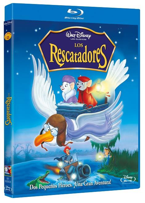 Los Rescatadores (The Rescuers) - Blu-Ray | 8421394901520 | Wolfgang Reitherman, John Lounsbery, Art Stevens