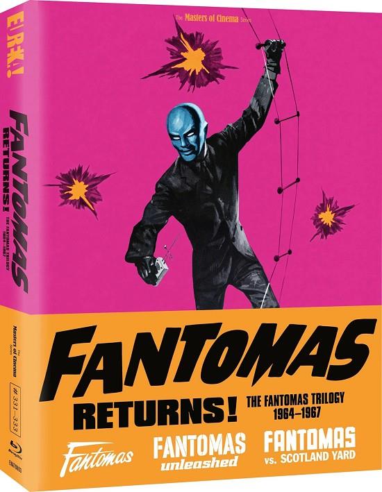 Fantomas Returns: The Fantomas Trilogy 1964 to 1967 (Limited Edition) (VOSI) - Blu-Ray | 5060000706031 | André Hunebelle
