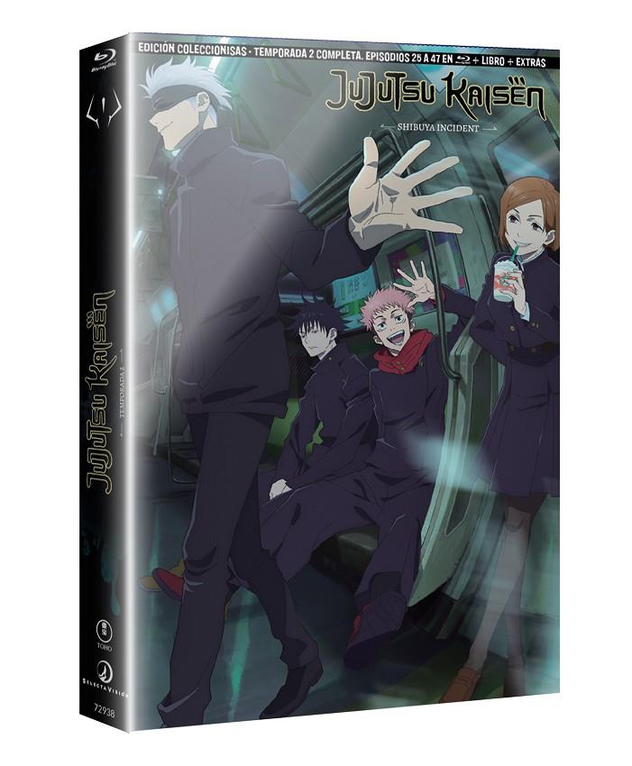 Jujutsu Kaisen Temporada 2 (Coleccionista A4) - Blu-Ray | 8424365729383 | Shota Goshozono