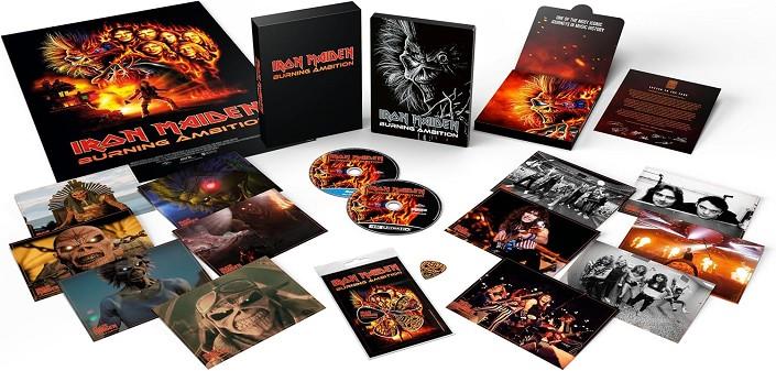 Iron Maiden Burning Ambition (Limited Collectors Edition Steelbook)(VOSI) - 4K + Blu-Ray | 5061088923808 | Malcolm Venville