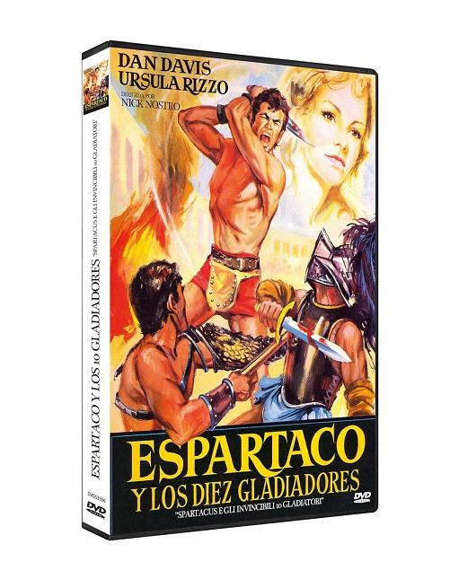 Espartaco Y Los Diez Gladiadores - DVD | 8436555535063 | Nick Nostro