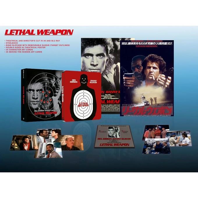 Arma Letal (Lethal Weapon Ultimate Collectors Edition Steelbook 4K + Blu-Ray) - 4K UHD | 5051892251662 | Richard Donner