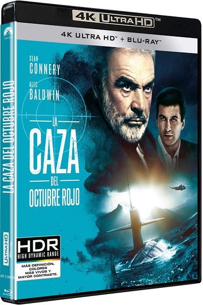 La Caza Del Octubre Rojo (+ Blu-ray) - 4K UHD | 8421394100114 | John McTiernan