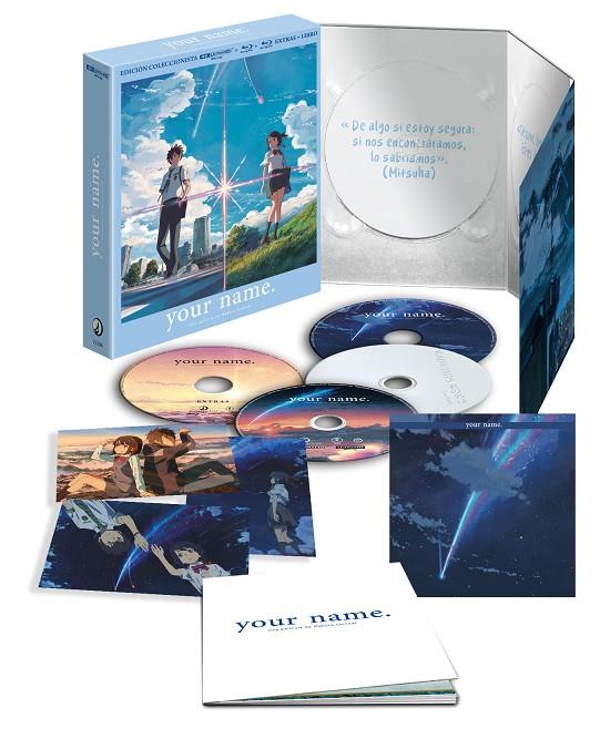Your Name (Kimi no Na wa) (Edición2026) -4K+BD+BDextras+BSO+Libro- - 4K UHD | 8424365731942 | Makoto Shinkai